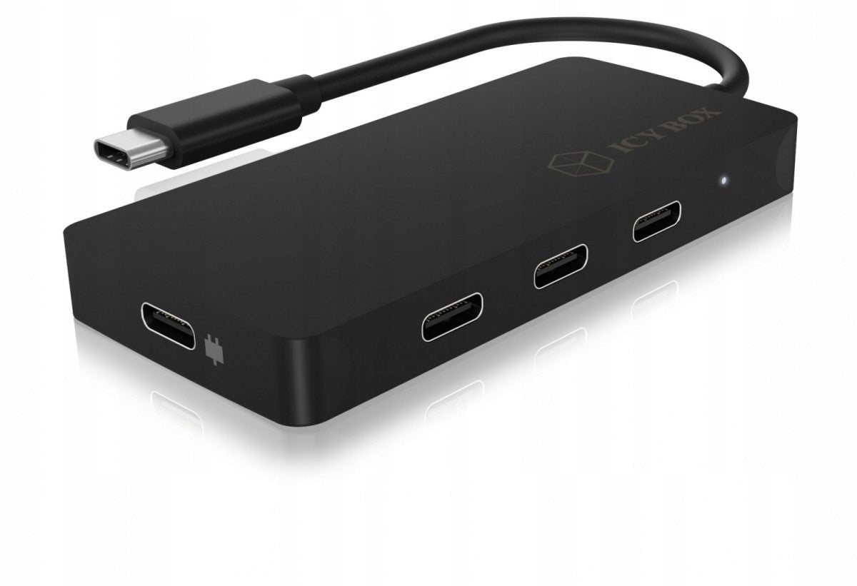 IB-HUB1429-CPD USB Hub: 4x USB Type-C, 3x Type-C Data, 1x Type-C PD (up to 100W) Manufacturer code IB-HUB1429-CPD