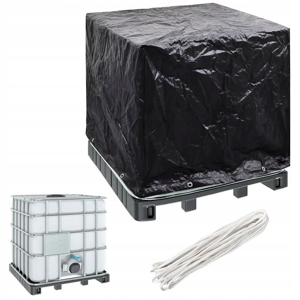 IBC container cover, with 8 eyelets, 116x100x12