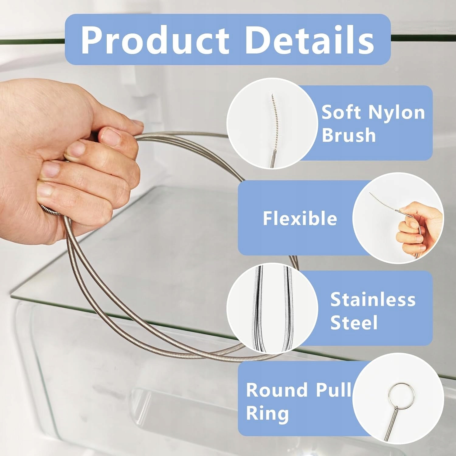ICE CREAM CLEANING KIT BRUSH SYRINGE SCRAPER Manufacturer code 0042215413480