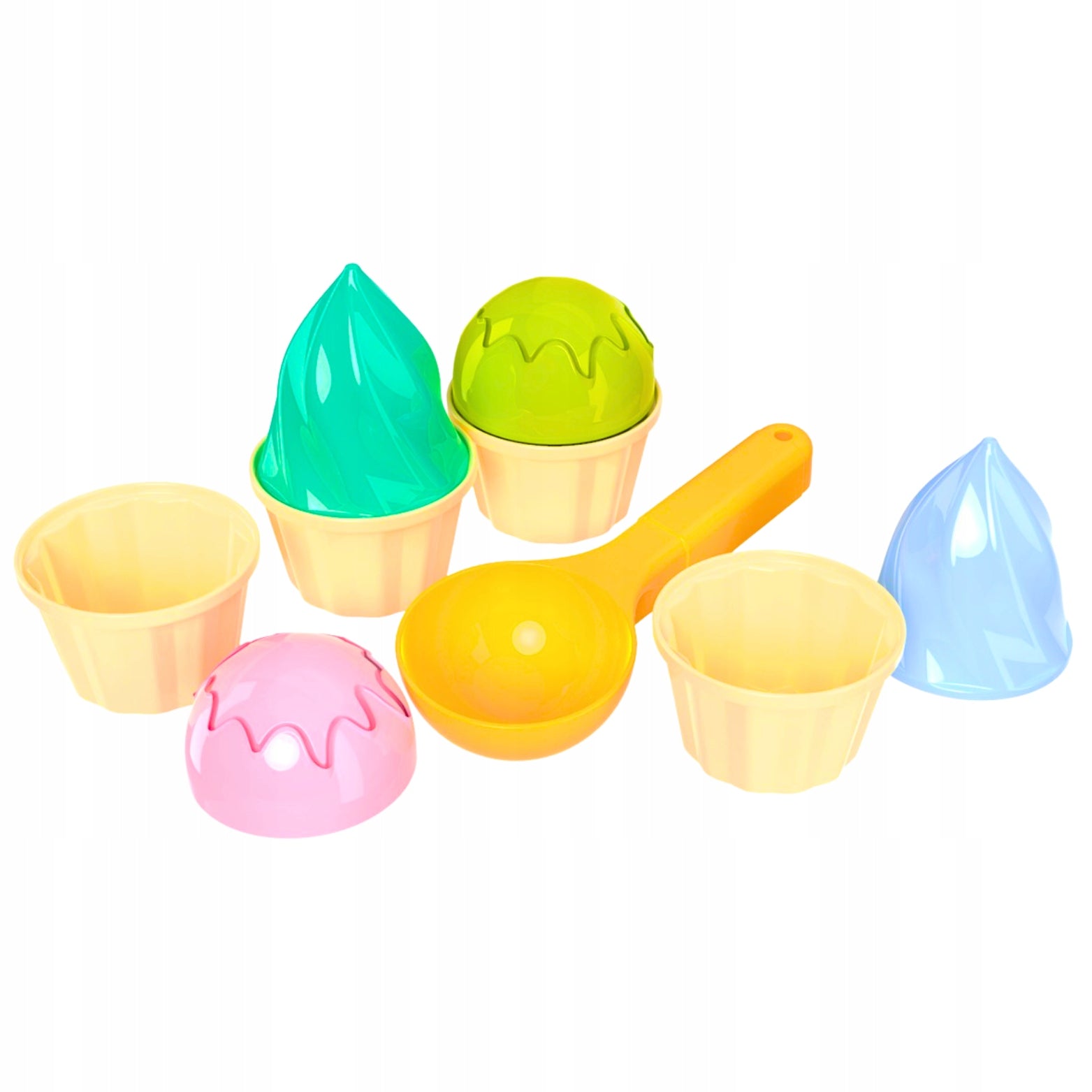 ICE CREAM SAND MOLDS IN ICE CREAM CUPS SUMMER 6610 Brand Technok