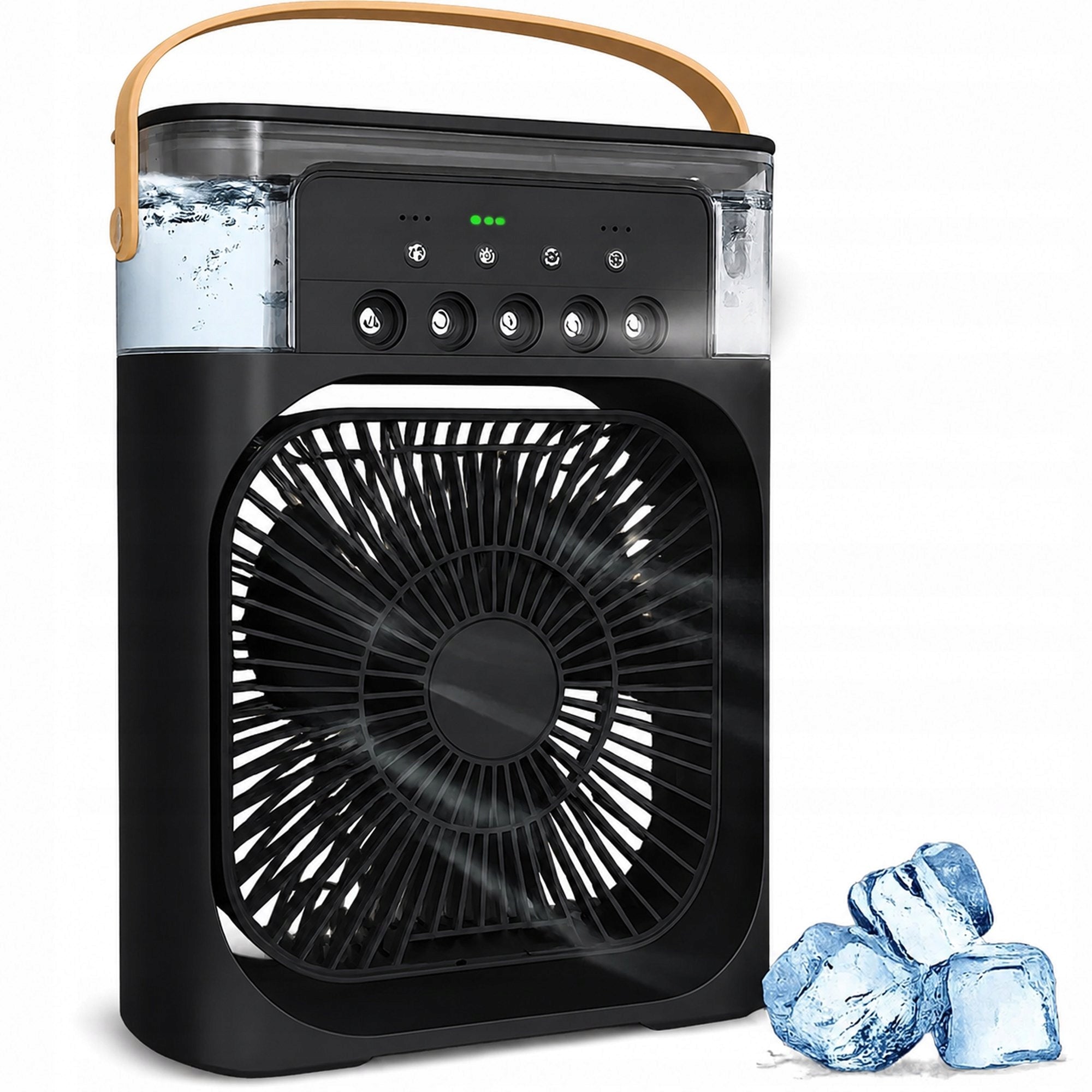 ICE CUBE AIR CONDITIONER WATER USB FAN COOLING HUMIDIFICATION
