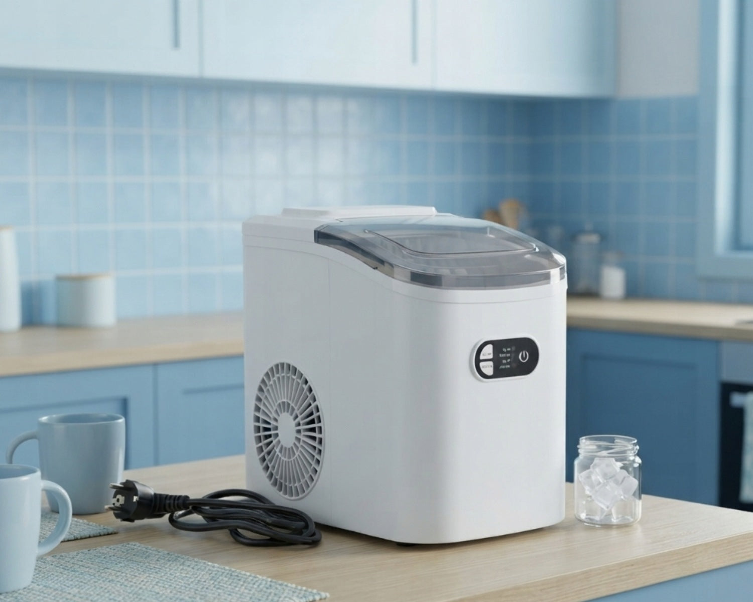 ICE MAKER SMALL HOME EFFICIENT ICE MACHINE 12KG/24H + SPATULA Brand no brand