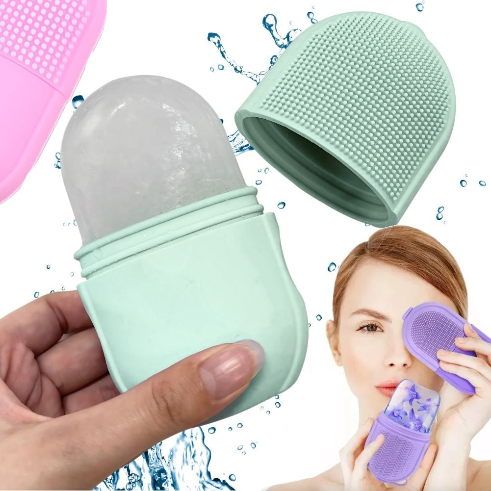 ICE ROLLER FACIAL MASSAGER SOOTHING SMOOTHING COOLING COLOR Packaging status original