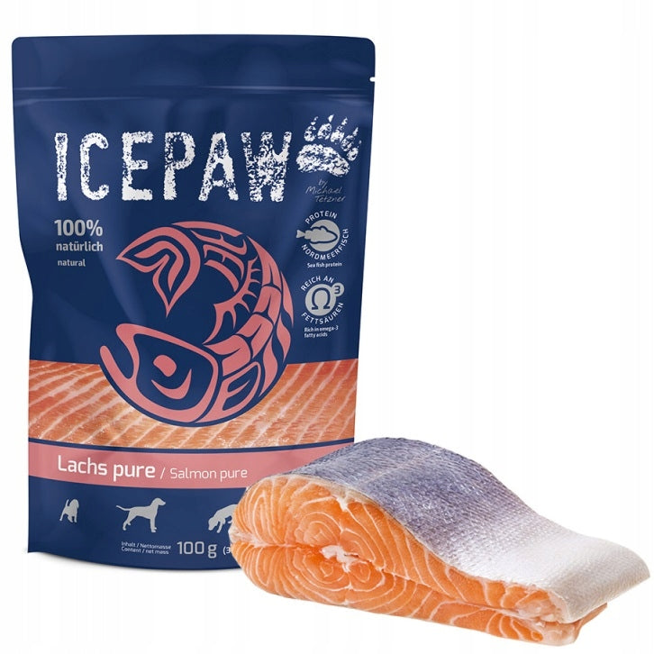 ICEPAW Pure salmon 85g Packaging status original