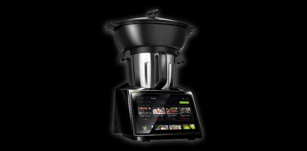ICOOOK MRK-48 Wi-Fi Multifunction Robot Dominant color black