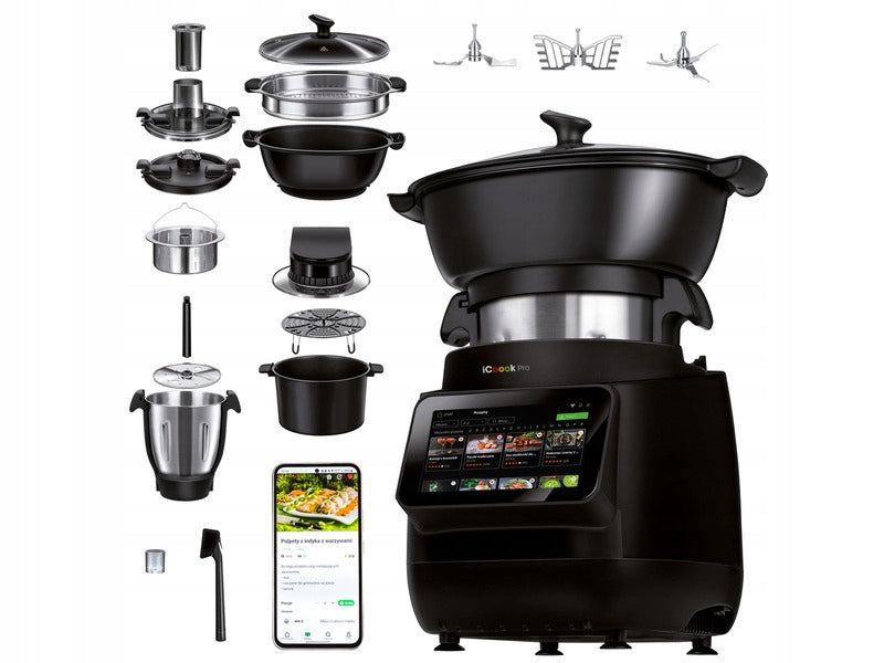 ICOOOK PRO MRK-58 Food Processor (WiFi) with Air Fryer
