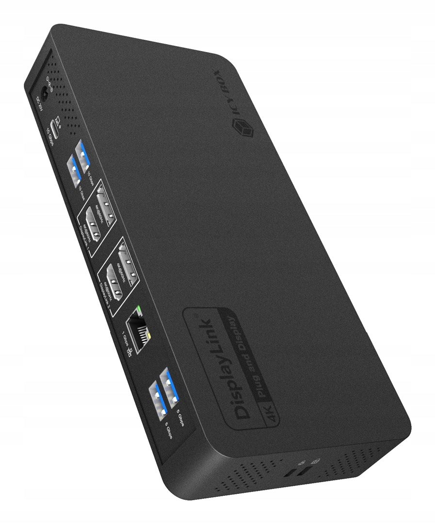 ICY BOX IB-DK2255AC USB-C Docking Station USB 3.2 black