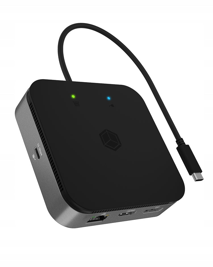 ICY BOX IB-DK408-C41 Docking Station for Notebooks and PCs