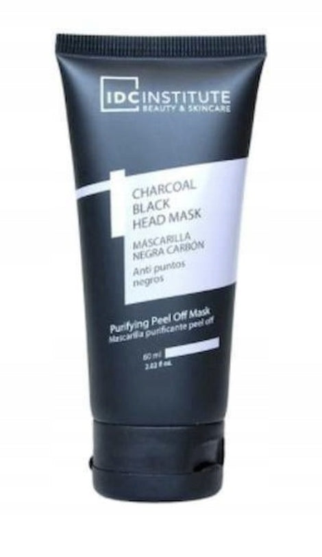 Abreißbare schwarze Gesichtsmaske IDC Institute 60 ml 