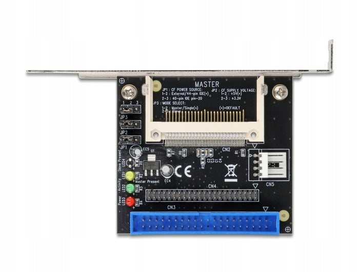 IDE 40-pin / 44-pin to 1x Compact Flash Converter Delock 91624 Manufacturer code 91624