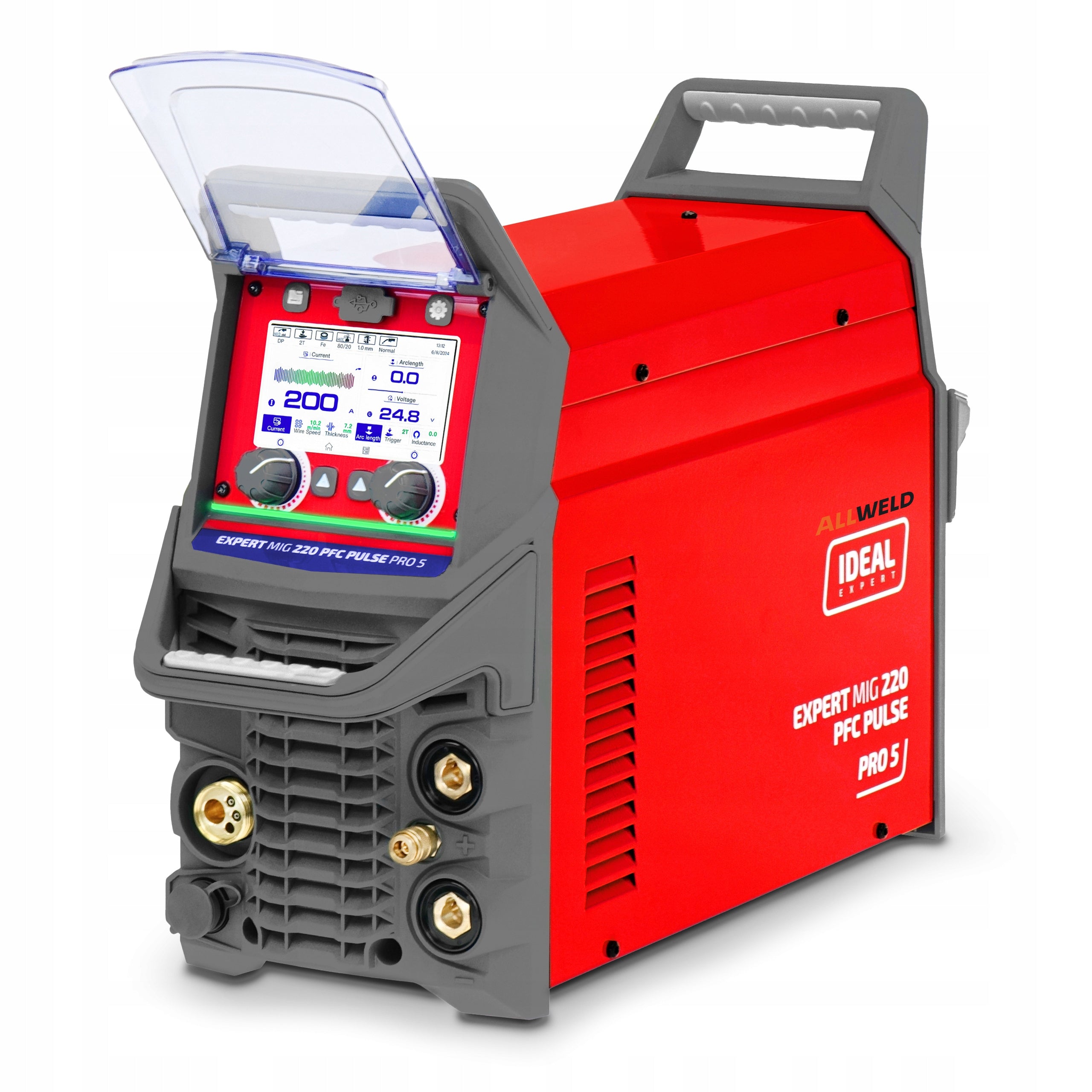 IDEAL EXPERT MIG 220 PFC PULSE PRO5 MMA TIG 200A 4R ALU Manufacturer code EXMIG220P MAPR2-24-N