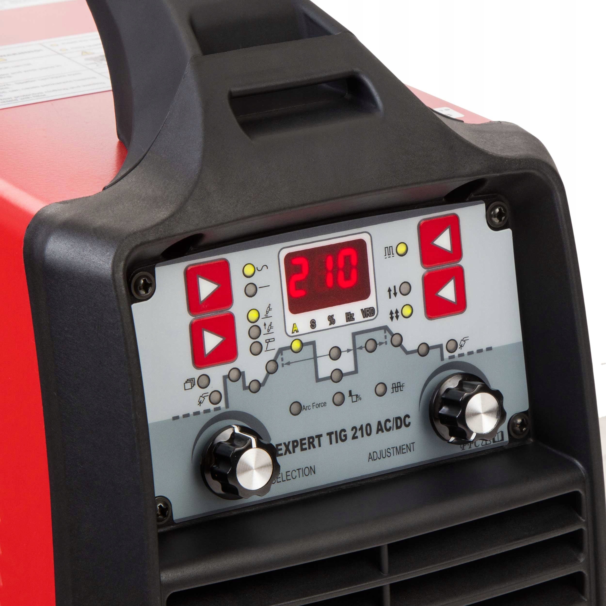 IDEAL EXPERT TIG 210 AC DC PULS MMA WELDING MACHINE 230V 210A HF LIFT IGBT PFC Manufacturer code EXTIG210AC ZESTAW