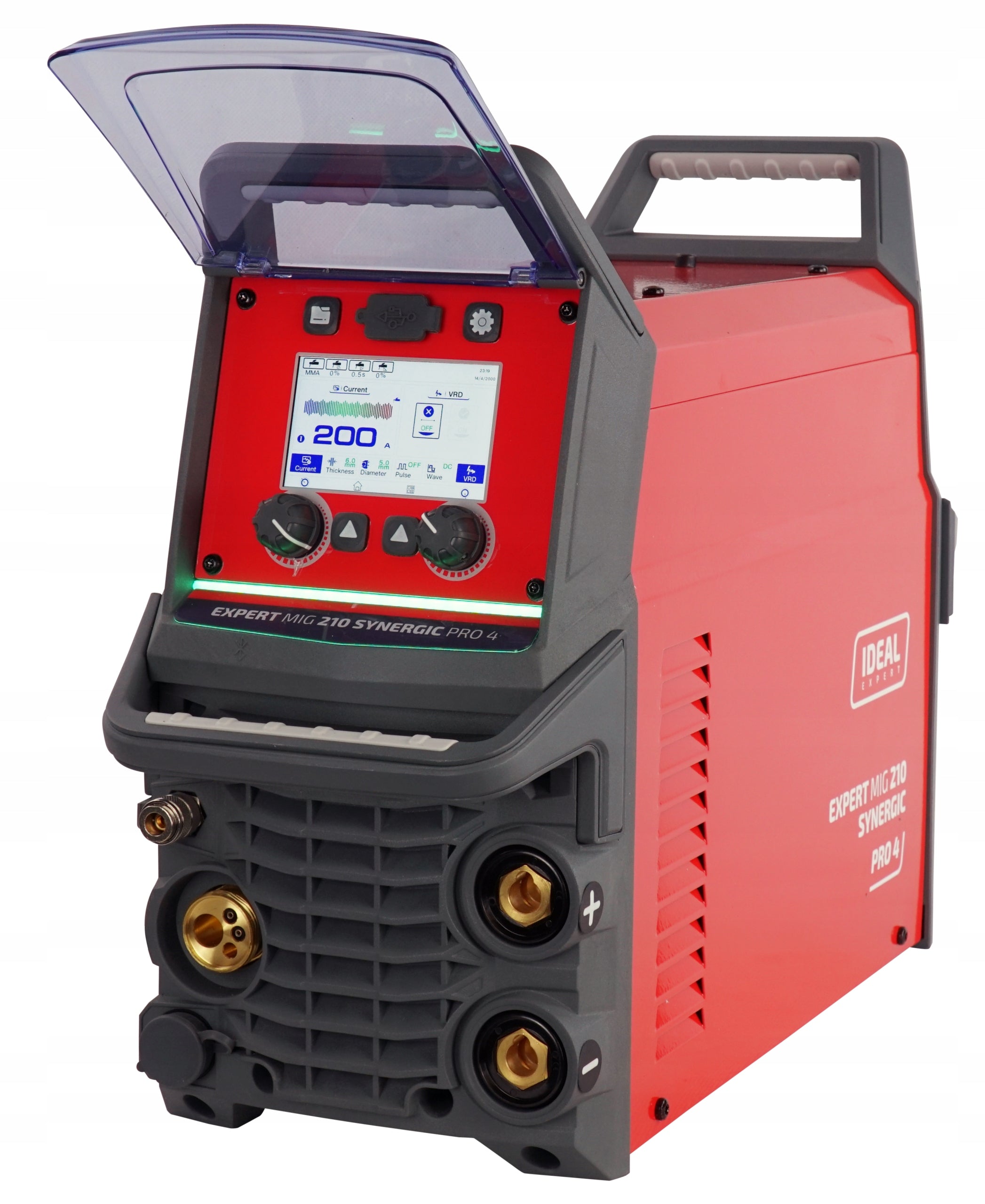 IDEAL Expert MIG 210 LCD TIG DC MMA Synergy MIGOMAT Point 230V Manufacturer code EXMIG210 MAPL-15