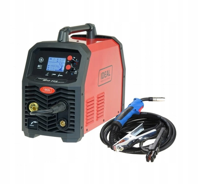 IDEAL TECNO MIG 205 LCD SYNERGIC - INVERTER WELDING MACHINE - MIGOMAT