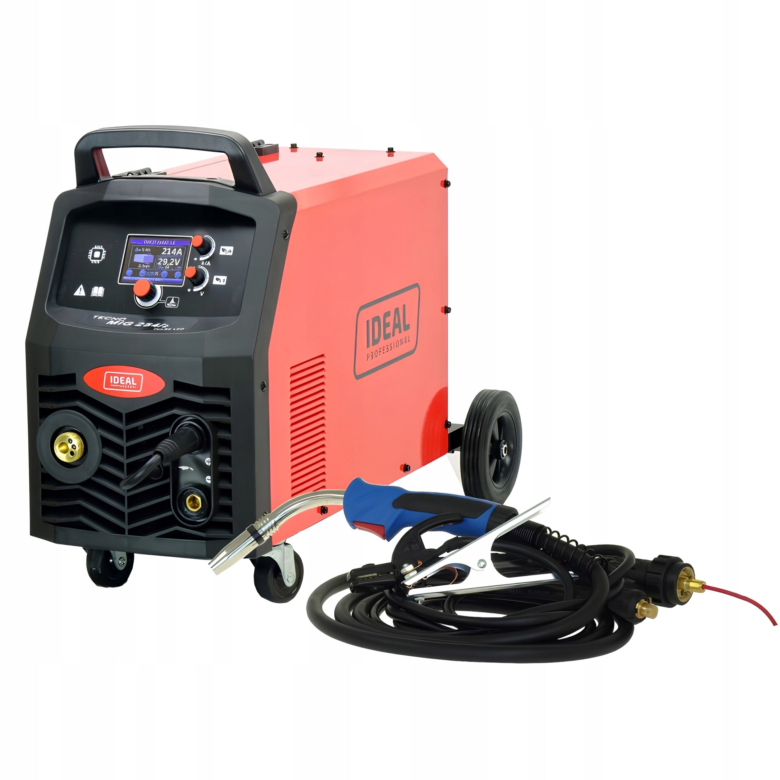 IDEAL TECNO MIG 254/2 PULSE 230/400V LCD semiautomatic