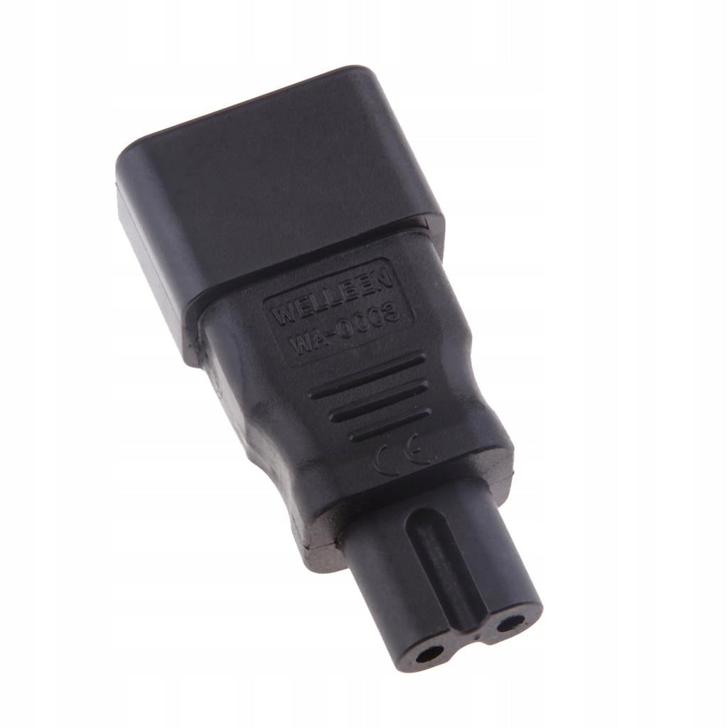 IEC 320 C14 To Fe C7 Adapter Converter Connector with plug Supply EAN (GTIN) 0793806177983