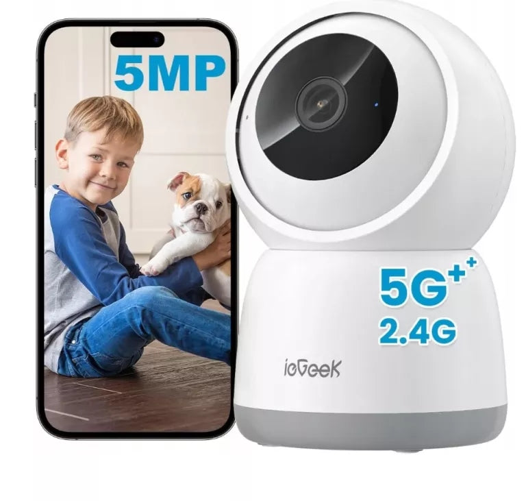 IEGEEK SC1 3MP 2K QHD WIFI CAMERA FOR HOME SURVEILLANCE INDOOR ROTATING