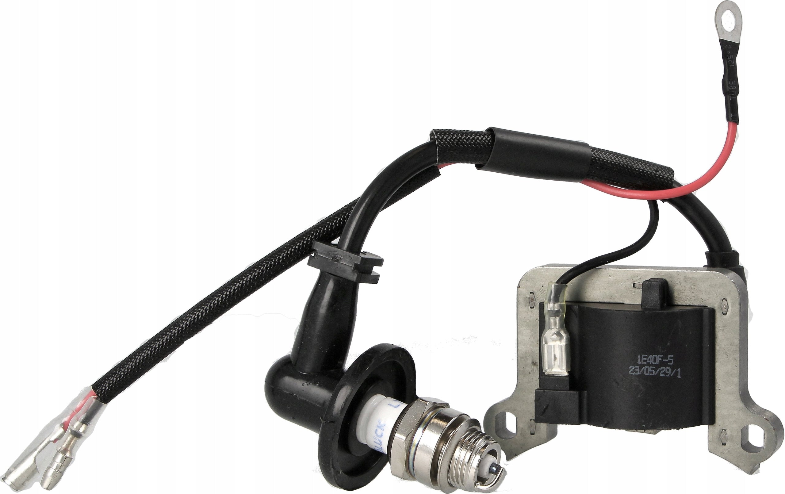 IGNITION COIL FOR COMBUSTION SCYTHE NAC DEMON SPARK PLUG + CANDLE Packaging status original