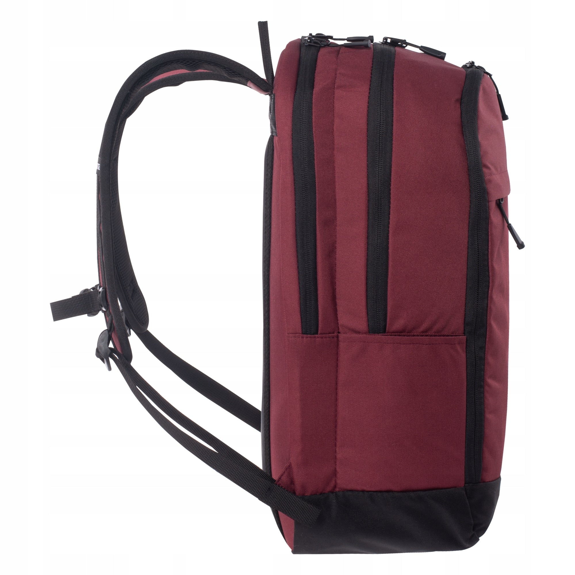 IGUANA CERMATT backpack - Burgundy Main pattern plain