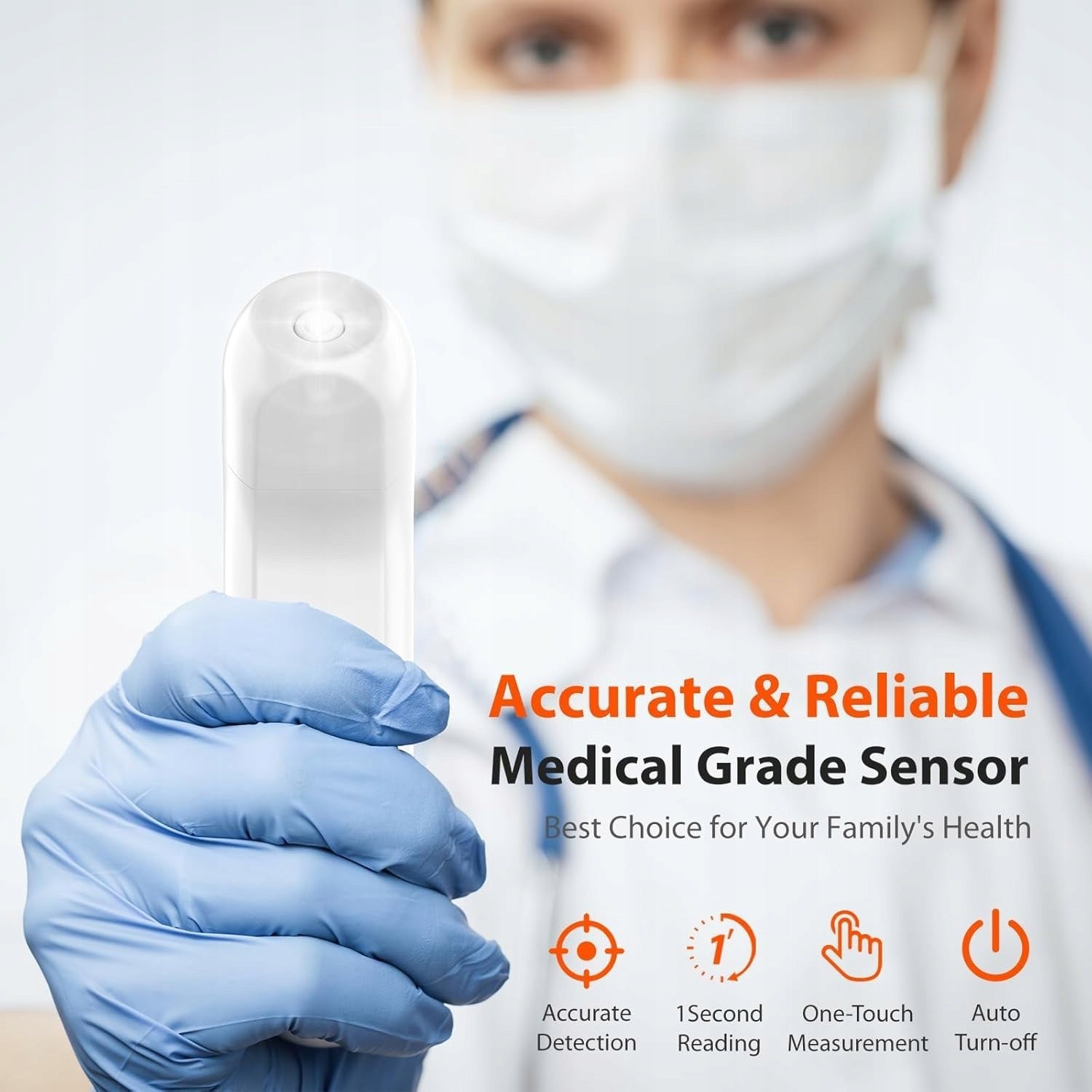 IHEALTH NON-CONTACT THERMOMETER PT2L - MEASUREMENT IN 1 SECOND Medical device type medical device or in-vitro diagnostic medical device