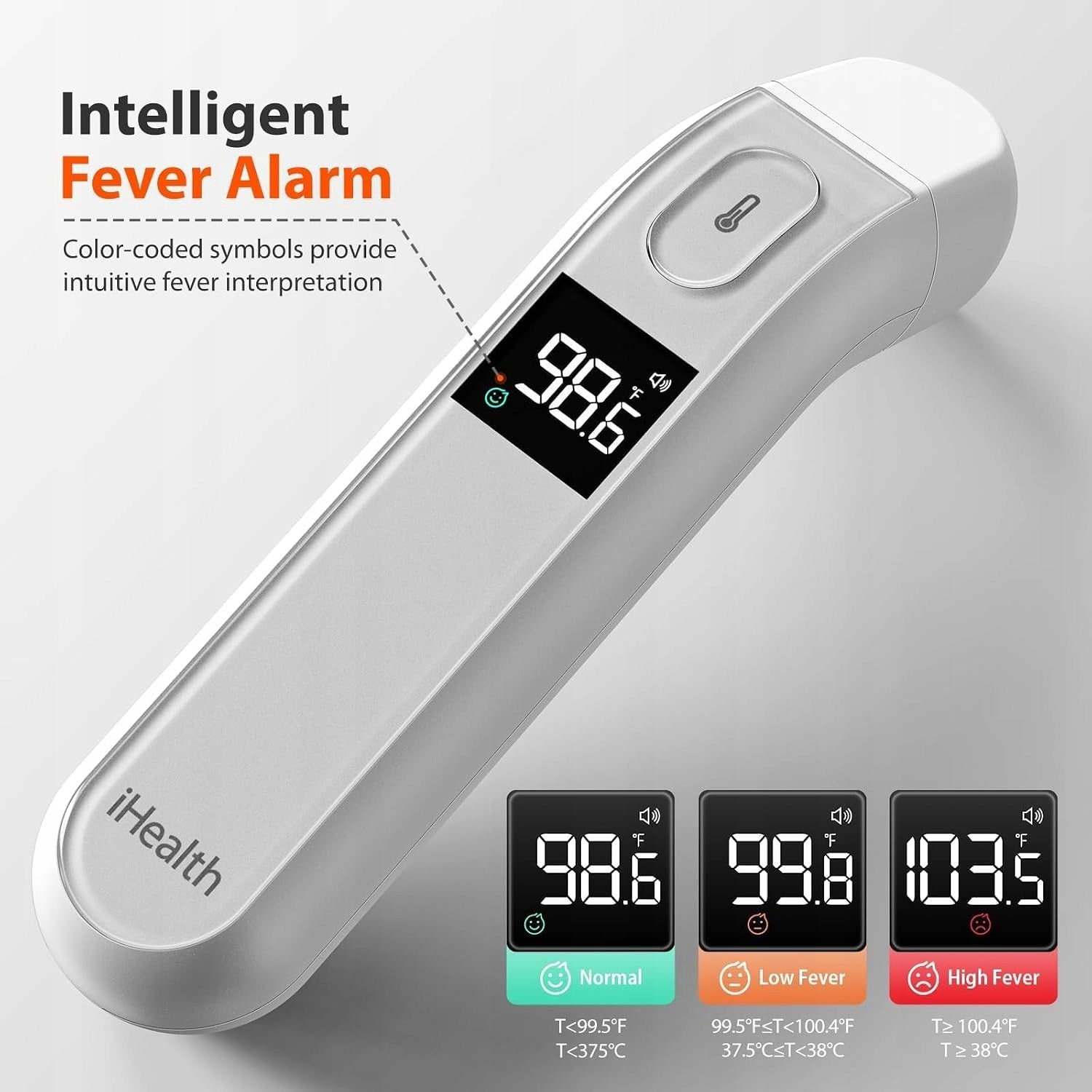 IHEALTH NON-CONTACT THERMOMETER PT2L - MEASUREMENT IN 1 SECOND Medical device yes