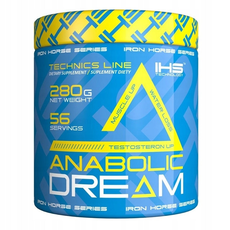 IHS ANABOLIC DREAM Orotate Malate Pyruvate Tri Creatine 280G Orange Expiration date not specified