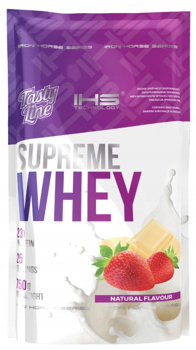 IHS IRON HORSE Supreme Whey 750g Protein Amino Acids WPC Chocolate Strawberry