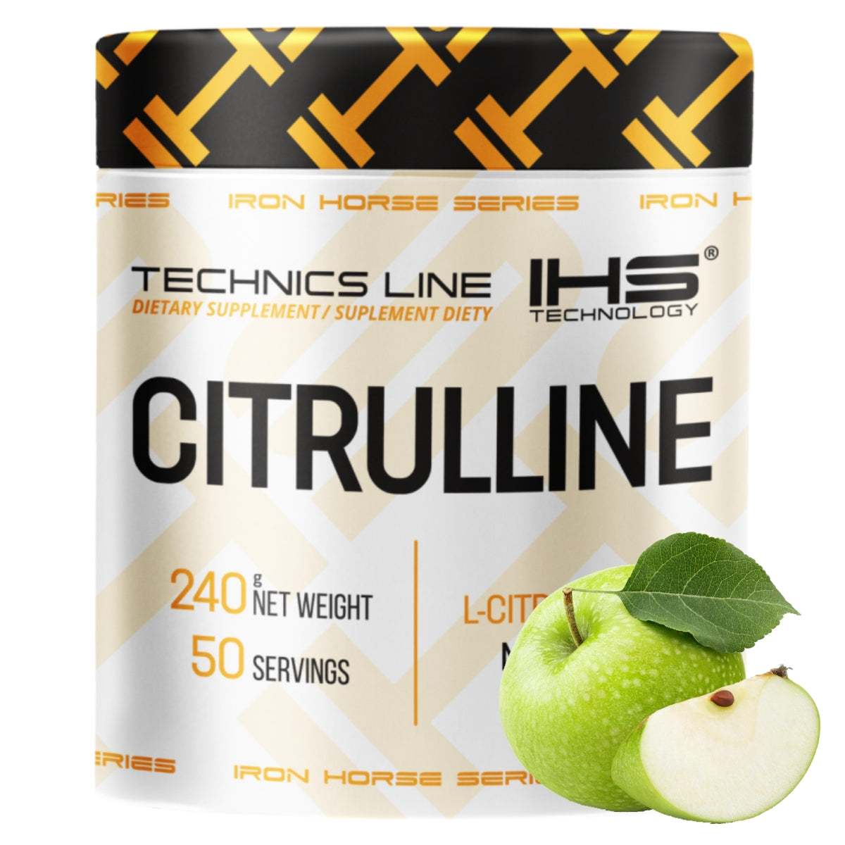 IHS Iron Horse - Citrulline 240g Citrus | MEGA PUMP AND STRENGTH