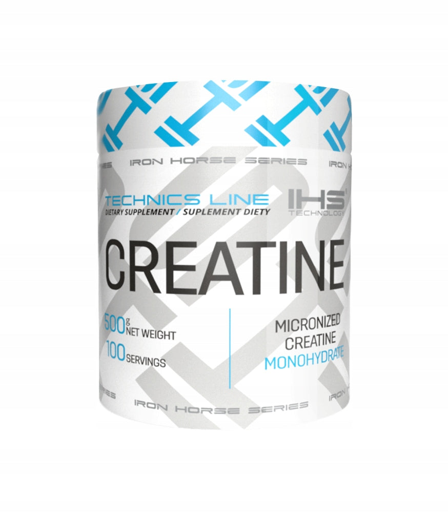 IHS Iron Horse Creatine 500 g GREEN APPLE Creatine Monohydrate Expiration date not specified