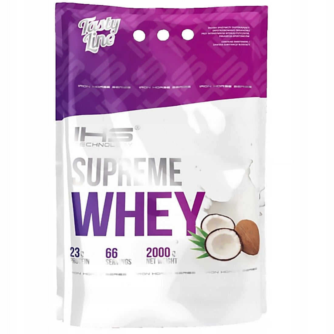IHS Supreme Whey 2000g Coconut CONCENTRATE WPC PROTEIN AMINO ACID REGENERATION