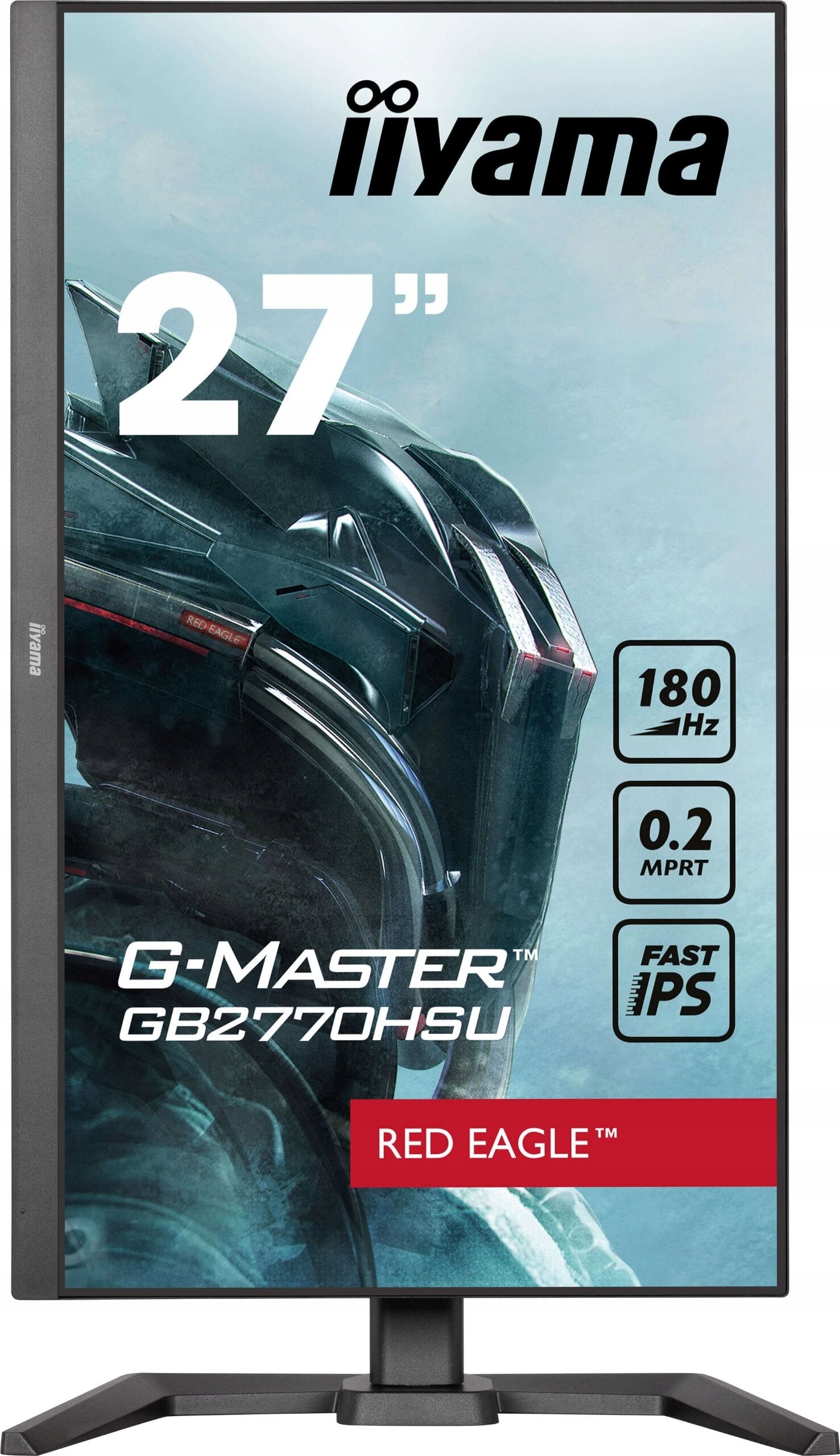 IIYAMA G-Master GB2770HSU-B6 27-inch 180Hz IPS Gaming Monitor with HDMI, DisplayPort, and USB Brand iiyama