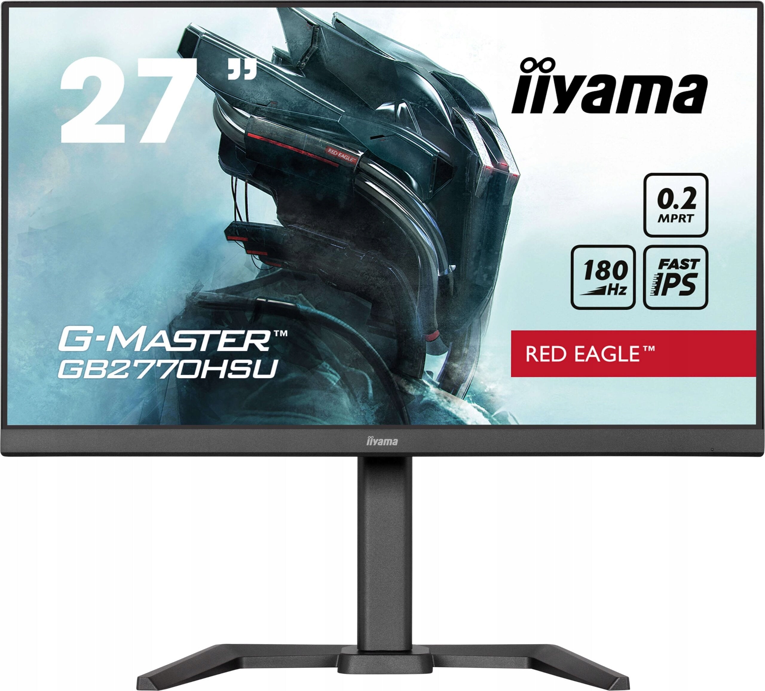 IIYAMA G-Master GB2770HSU-B6 27-inch 180Hz IPS Gaming Monitor with HDMI, DisplayPort, and USB