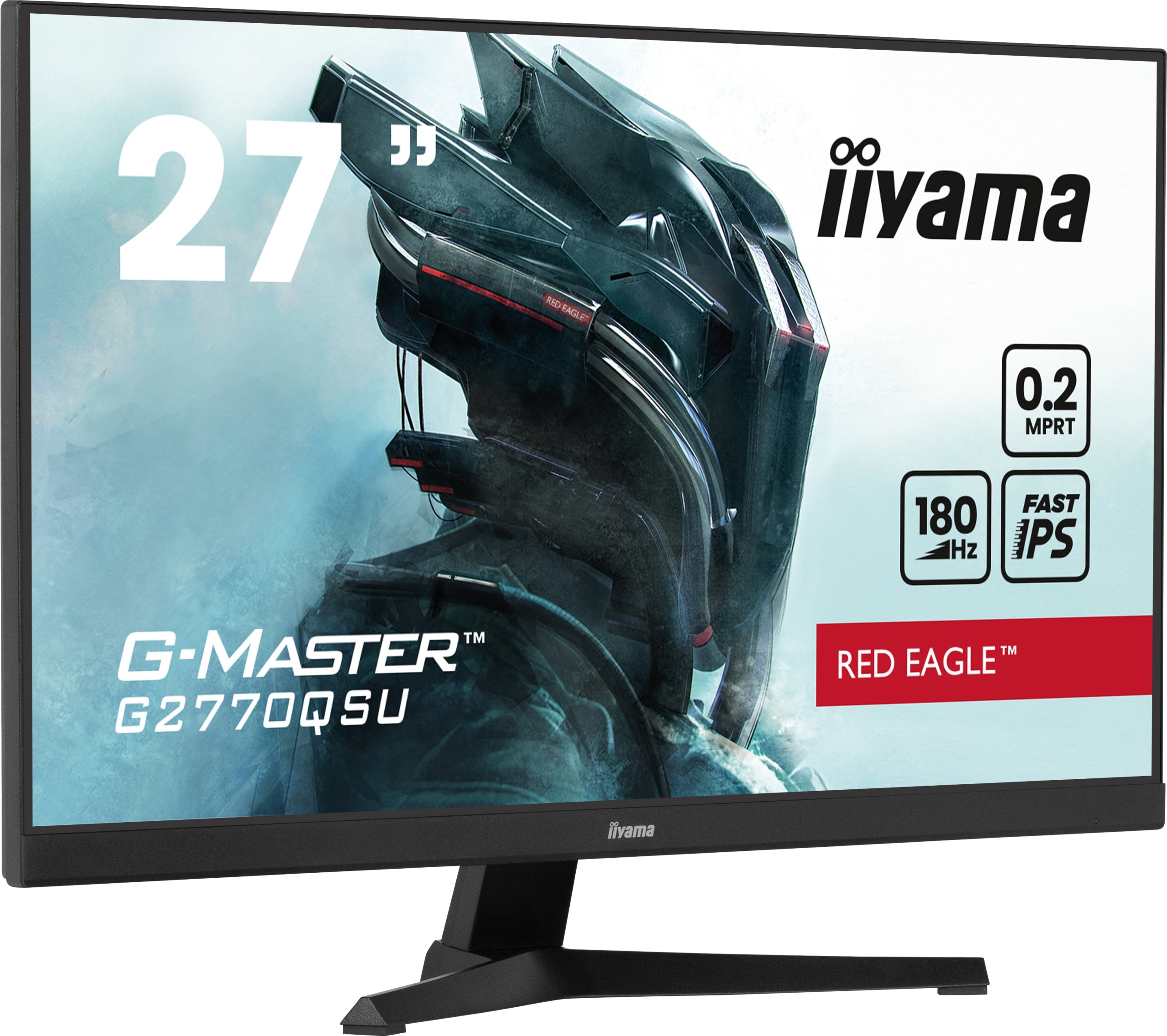 IIYAMA G2770QSU-B6 G-Master 27-inch Fast IPS WQHD 180Hz Brand iiyama