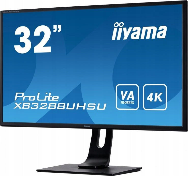 IIYAMA31,5 XB3288UHSU 4K VA HDMI DP USB GAMING MONITOR Brand iiyama