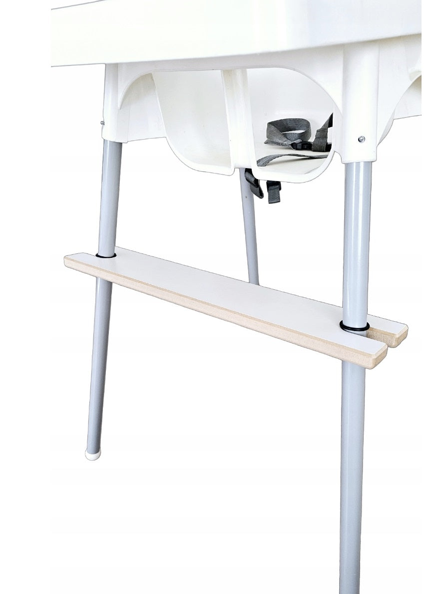 IKEA ANTILOP Feeding Chair Footrest, Adjustable, White