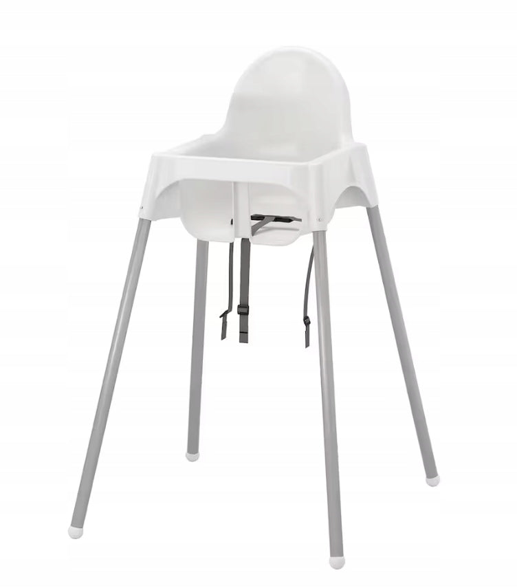 IKEA ANTILOP Highchair, white/silver