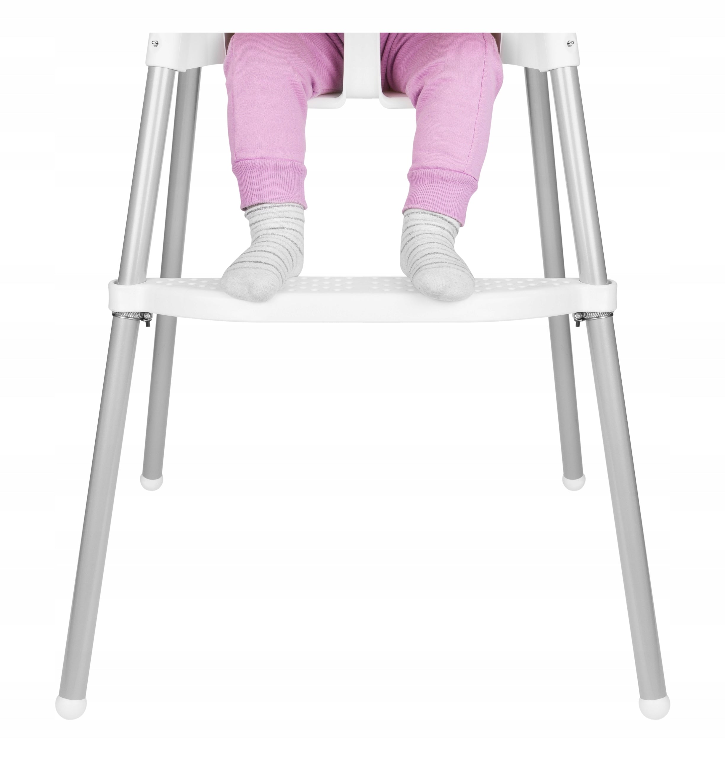 IKEA Antilop Adjustable White Highchair Footrest for Baby Feeding Manufacturer code ANTPOD