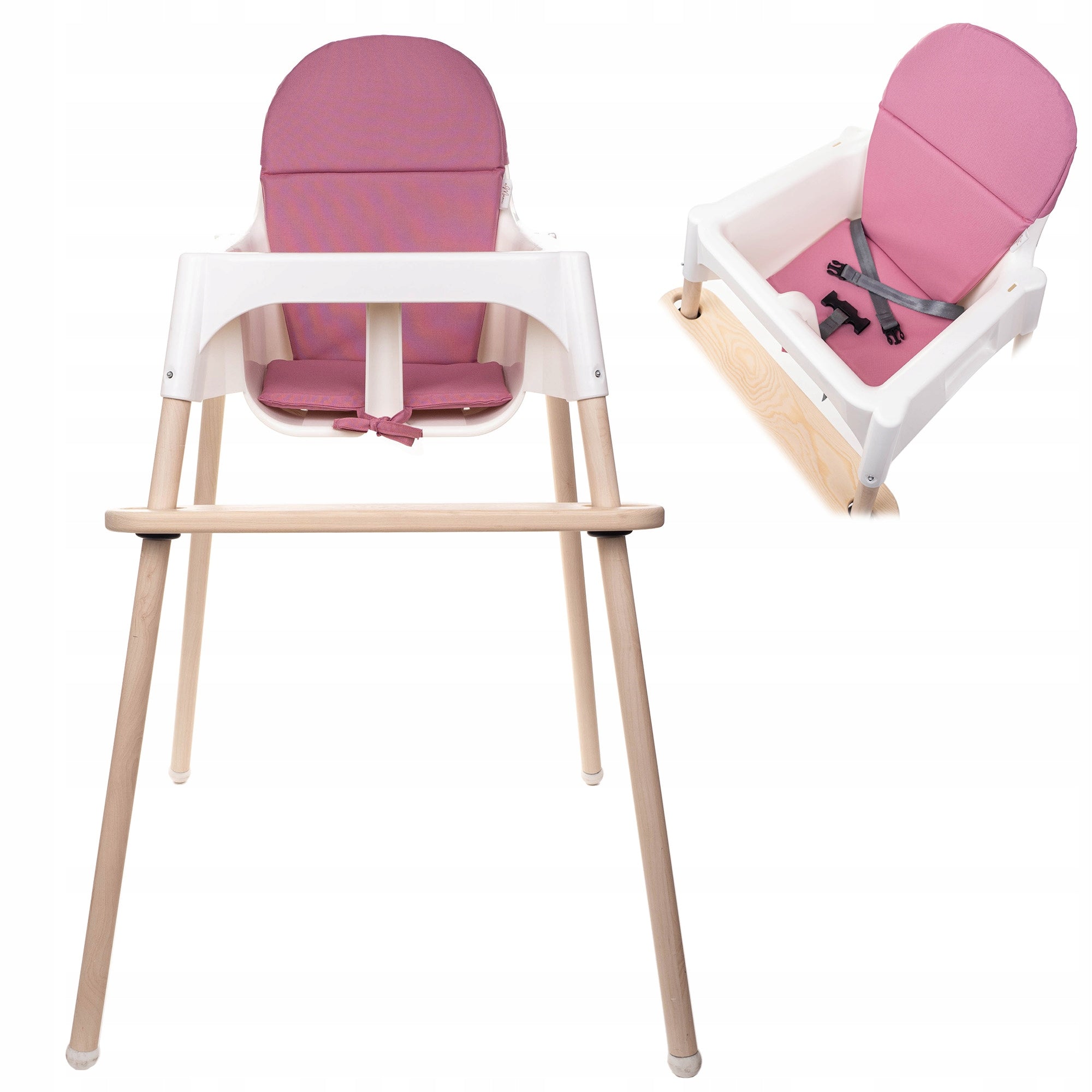 IKEA Antilop Chair Cushion Waterproof FUCHSIA for Feeding aMami