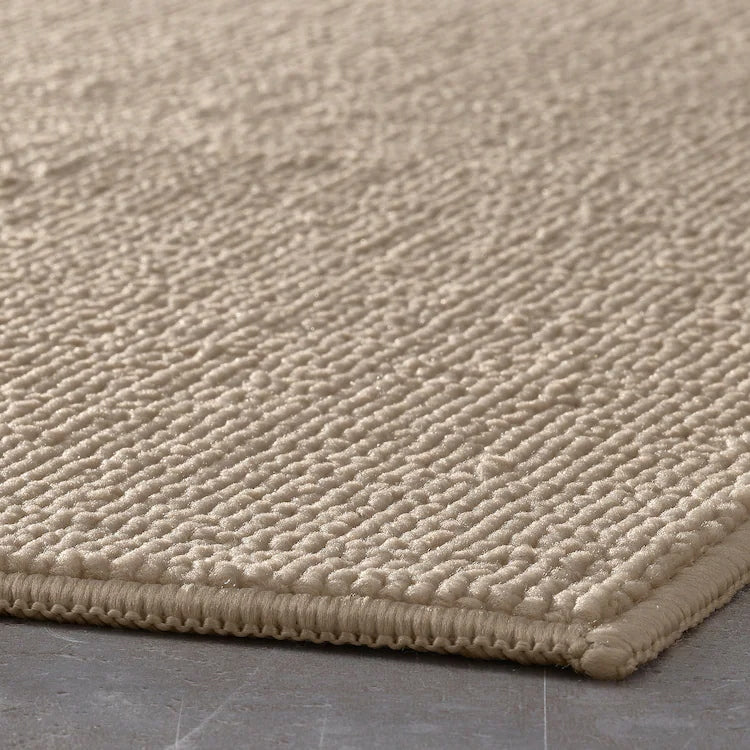 IKEA FINTSEN Bathroom Rug Beige 40x60 cm Mat Manufacturer code 205.819.03