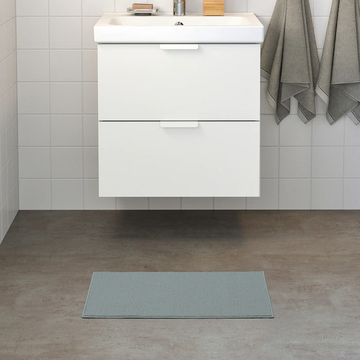 IKEA FINTSEN Bathroom Rug, Grey, 40x60 cm Shape rectangle