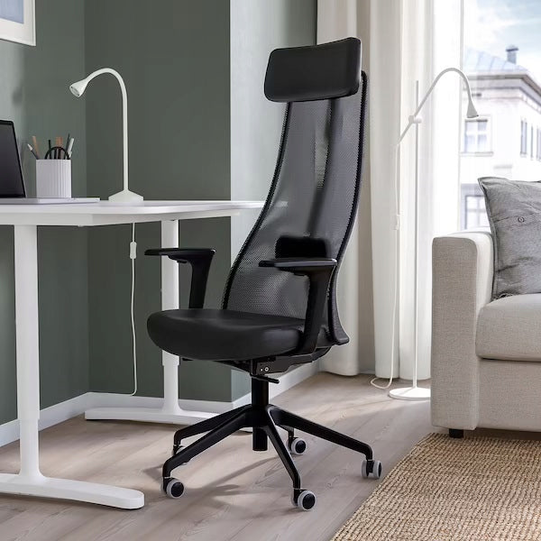 IKEA JARVFJALLET Office chair with armrests Glose black EAN (GTIN) 0000123456784