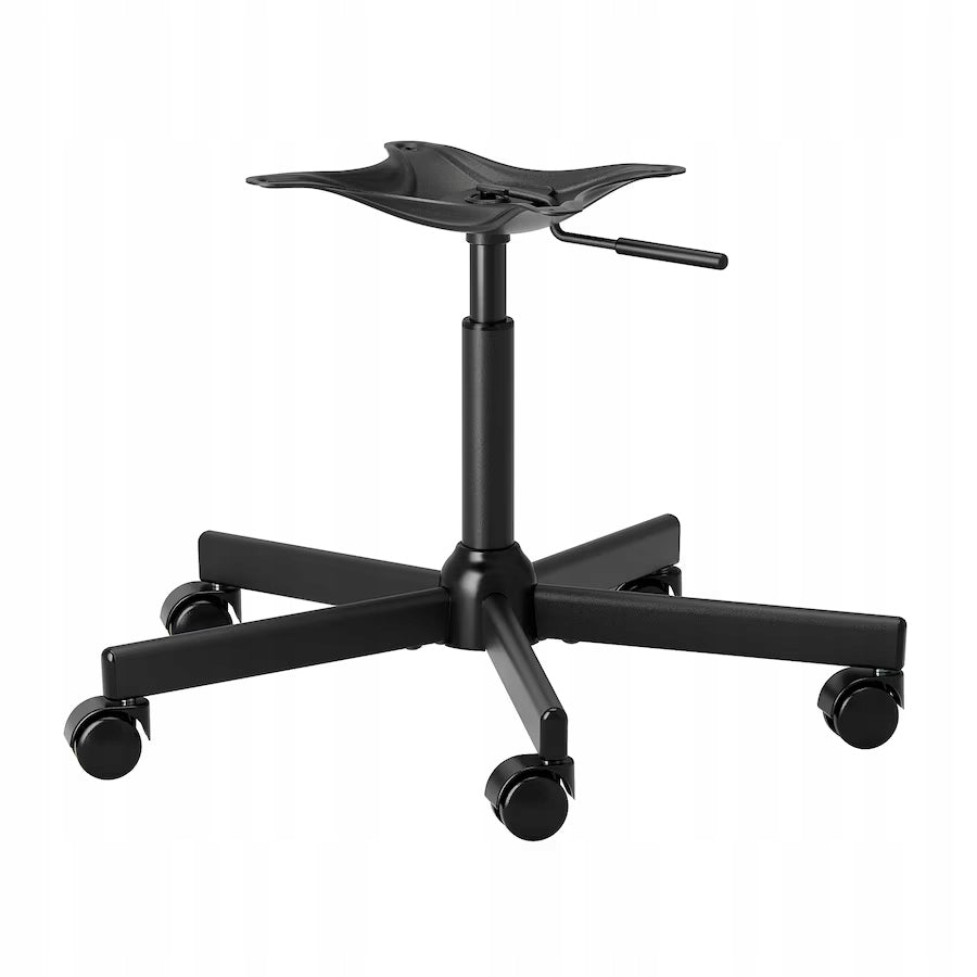 IKEA MALSKAR Swivel chair frame black