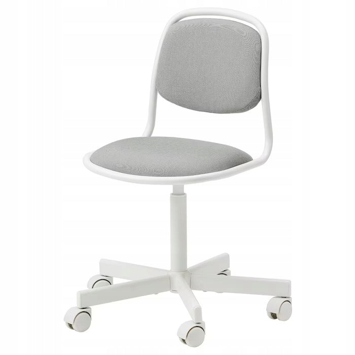 IKEA ORFJALL SWIVEL CHAIR WHITE/GREY CHILDREN