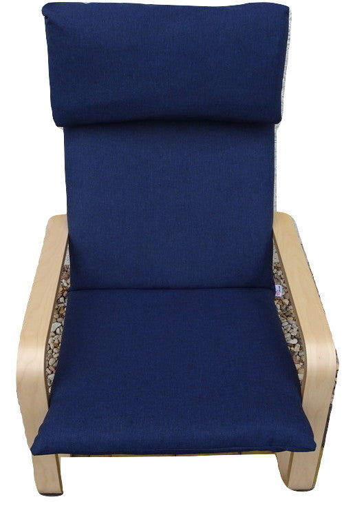 IKEA Pello Poang armchair cushion 8cm NAVY BLUE