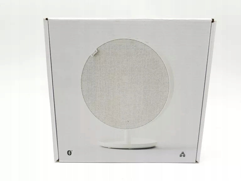 IKEA SOLSKYDD PORTABLE BLUETOOTH SPEAKER, WHITE, 19 CM Power 9 W