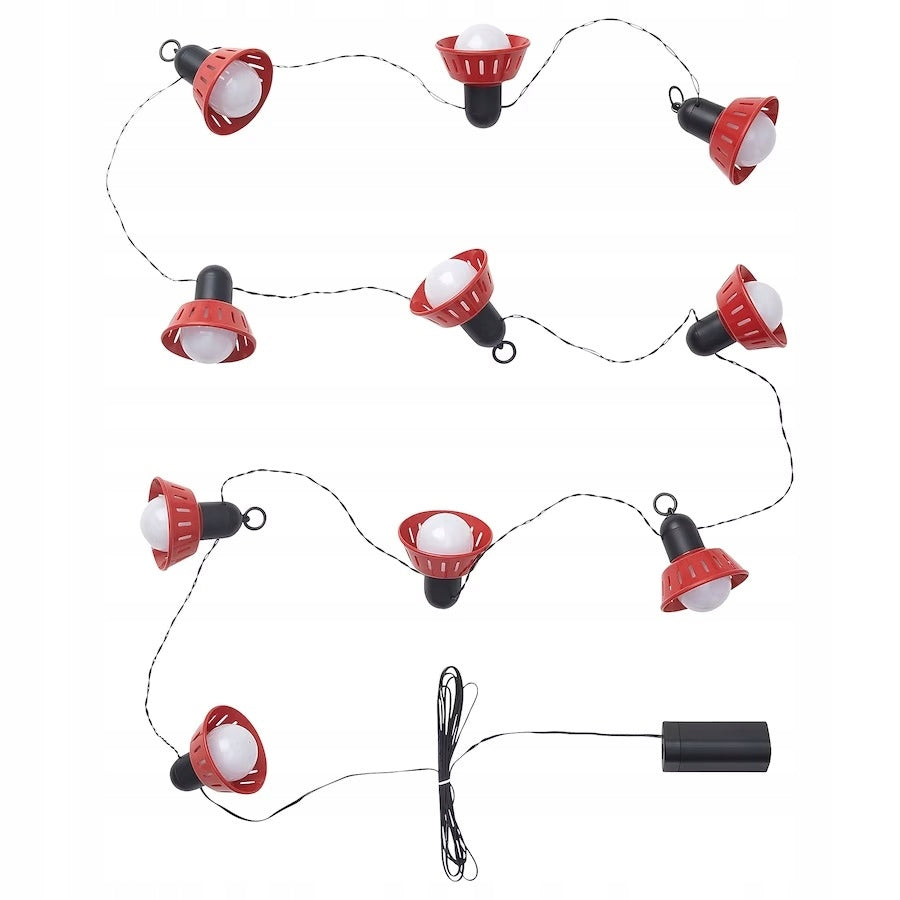 IKEA SOLVINDEN LED garland 10 garden lights sommarlanke