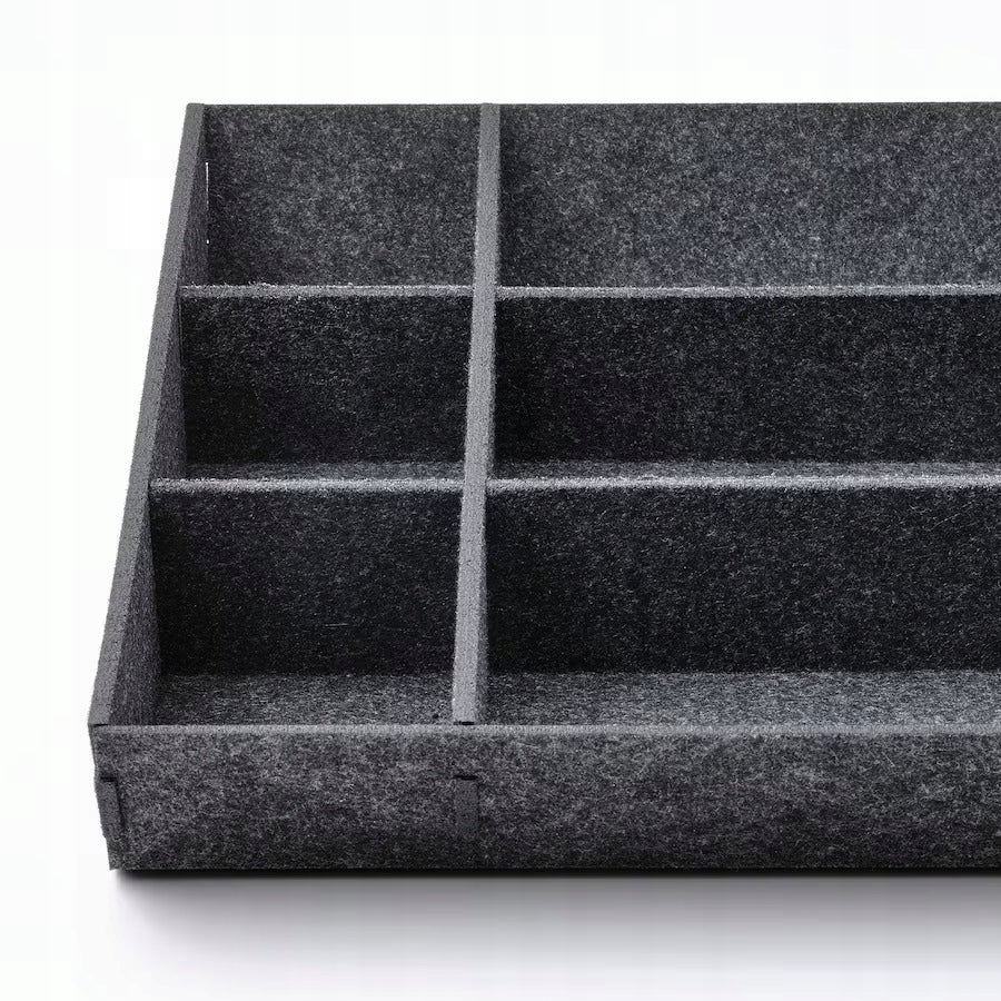 IKEA UPPDATERA Adjustable Drawer Organizer, Grey, 40 cm Packaging status original