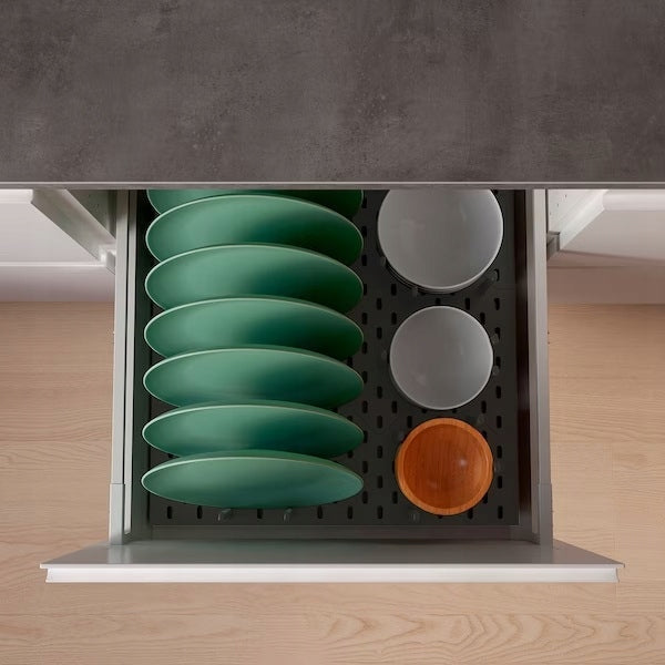IKEA UPPDATERA Drawer organizer, anthracite, 60 cm Brand IKEA