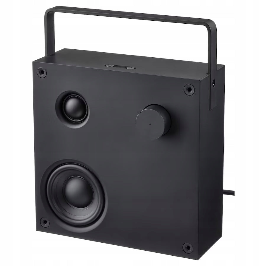 IKEA VAPPEBY Bluetooth speaker, black/gen 3, 20x20 cm