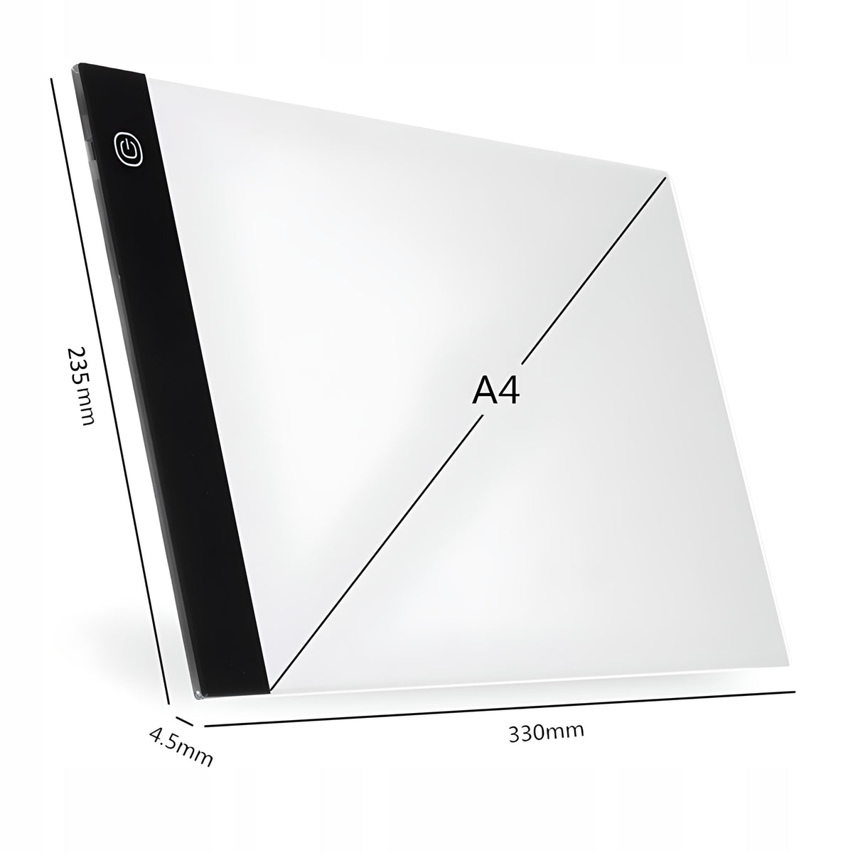 ILLUMINATED BOARD DRAWING BOARD LED KALKA A4 Brand MAALEO
